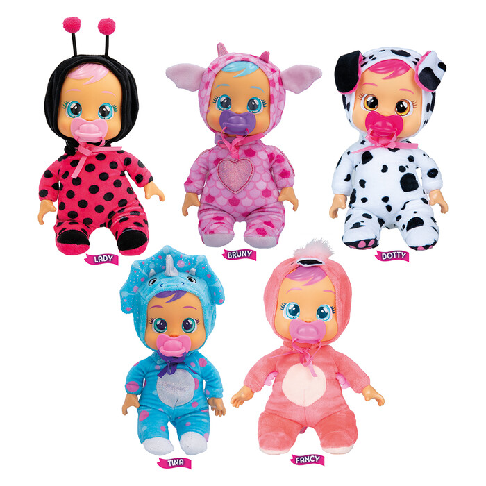 Cry Babies Tiny Cuddles Interactive Baby Doll Cries Real Tears