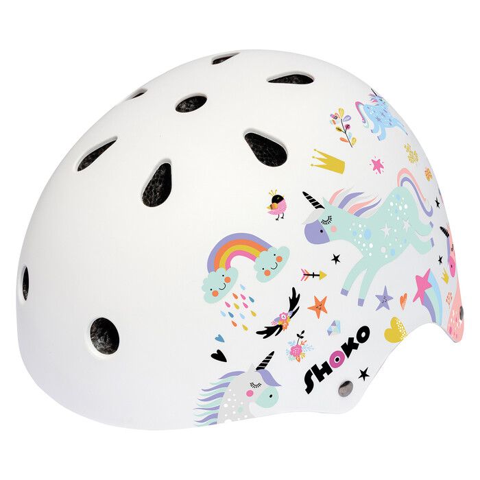 Shoko Παιδικό Κράνος Με Φως Unicorn Sparkle
