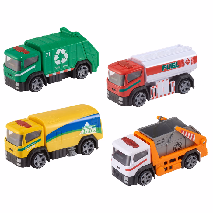 Teamsterz Φορτηγά Πόλης Die-Cast 1:43 Για 3+ Χρονών