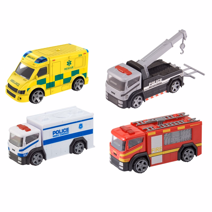 Teamsterz Αυτοκινητάκια Έκτακτης Ανάγκης Die-Cast 1:43 Για 3+ Χρονών