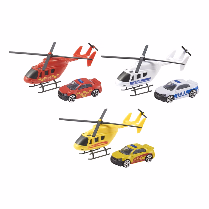 Teamsterz Σετ Οχήματα Άμεσης Δράσης Die Cast 1:64 Για 3+ Χρονών