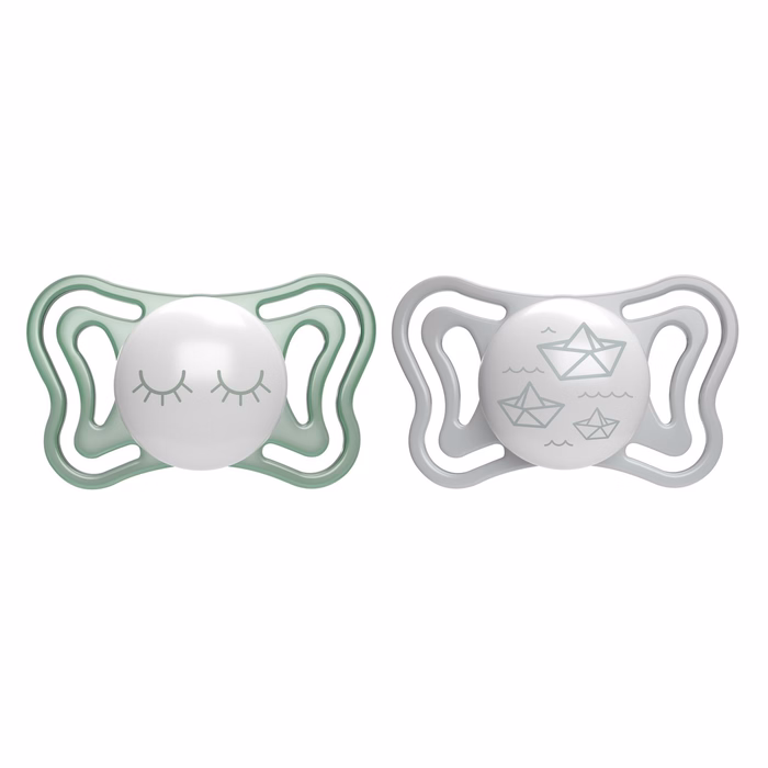 Chicco Πιπίλες Light PhysioForma Νύχτας Για 16-36 Μηνών 2τμχ