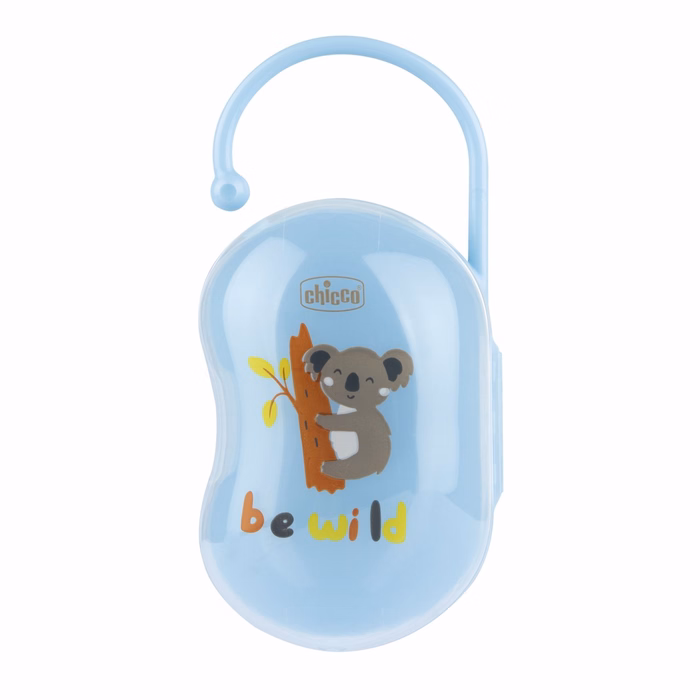 Chicco Case for 2 Pacifiers Light Blue for 0+ Months