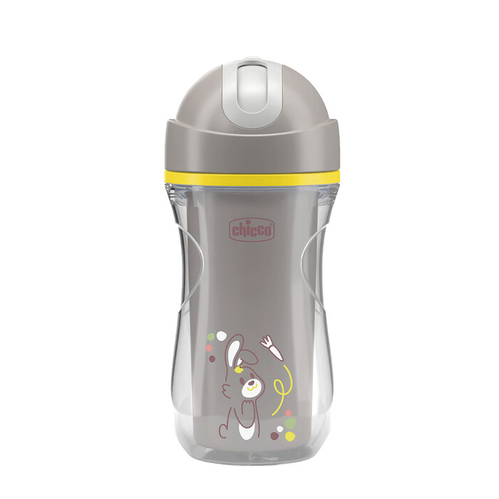 Chicco Ποτηράκι Natural Sport Γκρι Για 14+ Μηνών