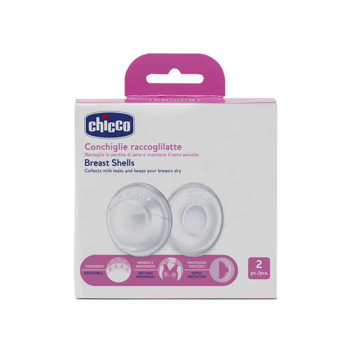 Chicco Κοχύλια Συλλογής Μητρικού Γάλακτος 2τμχ