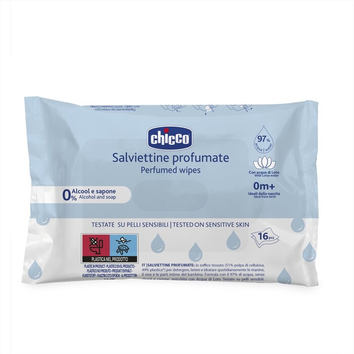 Chicco Baby Wipes 16pcs