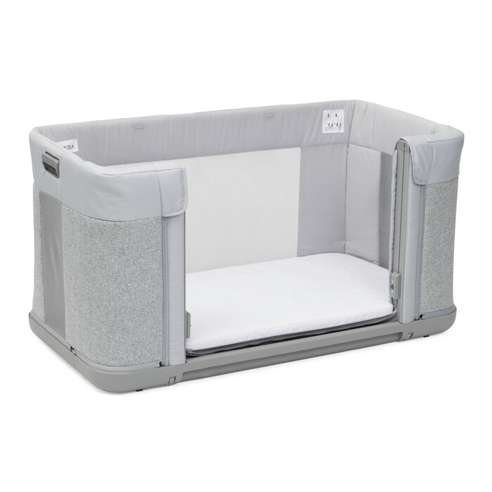 Chicco Next 2 Me Forever Crib Ash Grey