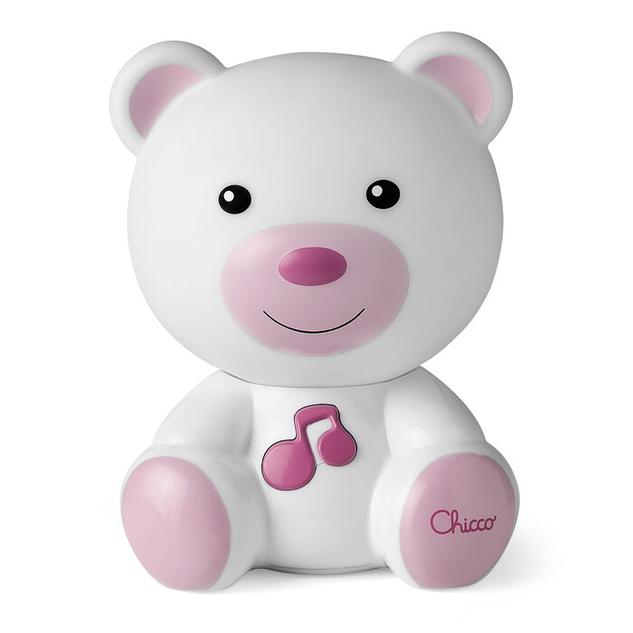 Chicco Dreamlight Bear Baby Night Light Pink For 0+ Months