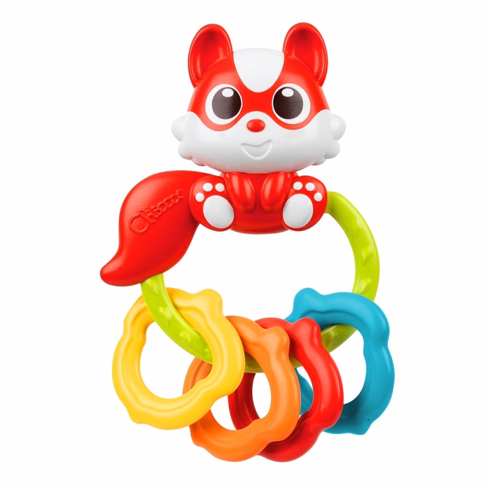 Chicco Baby Rattle Squirrel For 0+ Months