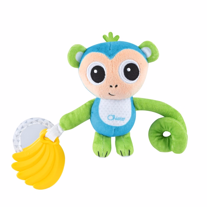 Chicco Baby Stroller Toy Little Monkey For 0+ Months